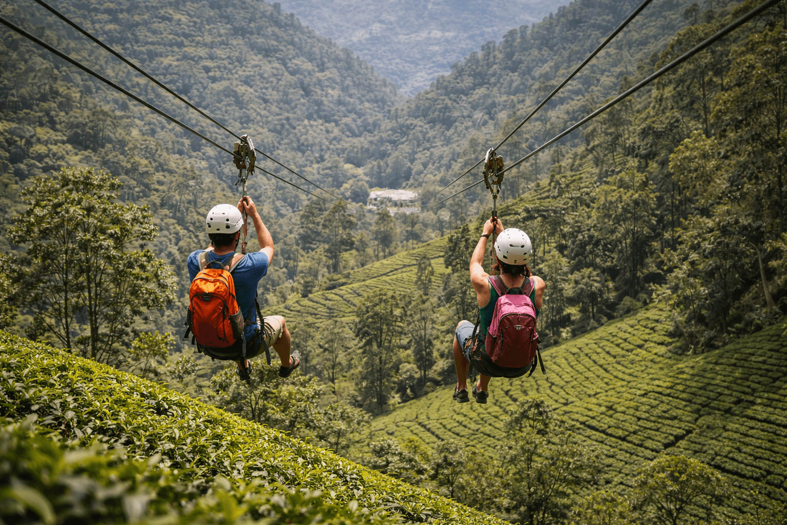 Zipline Through the Tea Fields: An Adrenaline Rush Guide to Flying Ravana Ella